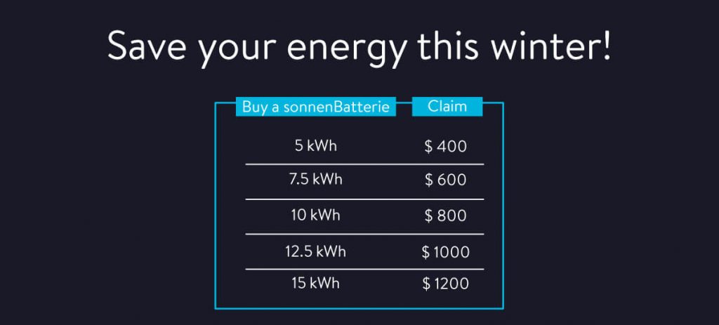 Sonnen Battery Deal
