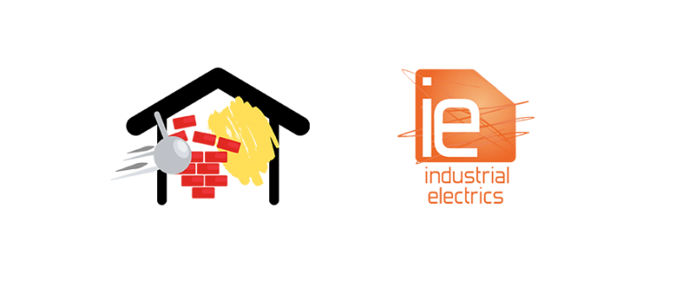 renovate or rebuild and industrial electrics logo