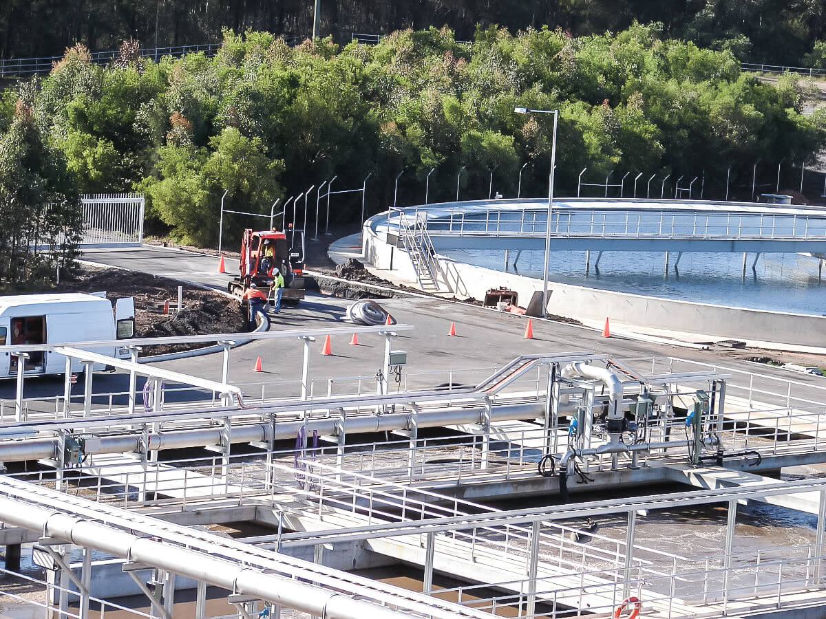 Construction Site Pimpama Waste Water Treatment Plant